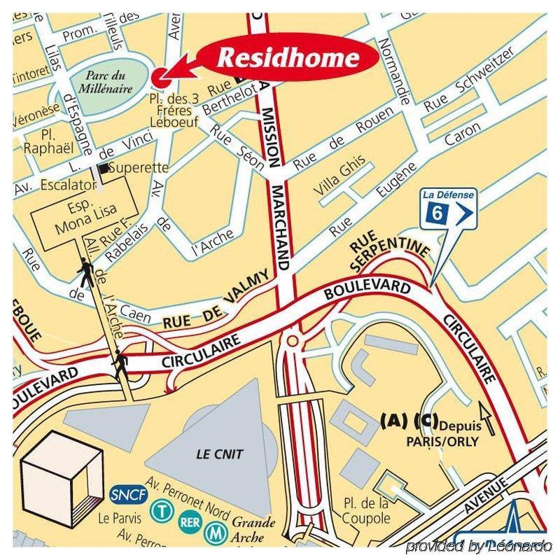 Residhome Courbevoie La Defense Eksteriør bilde